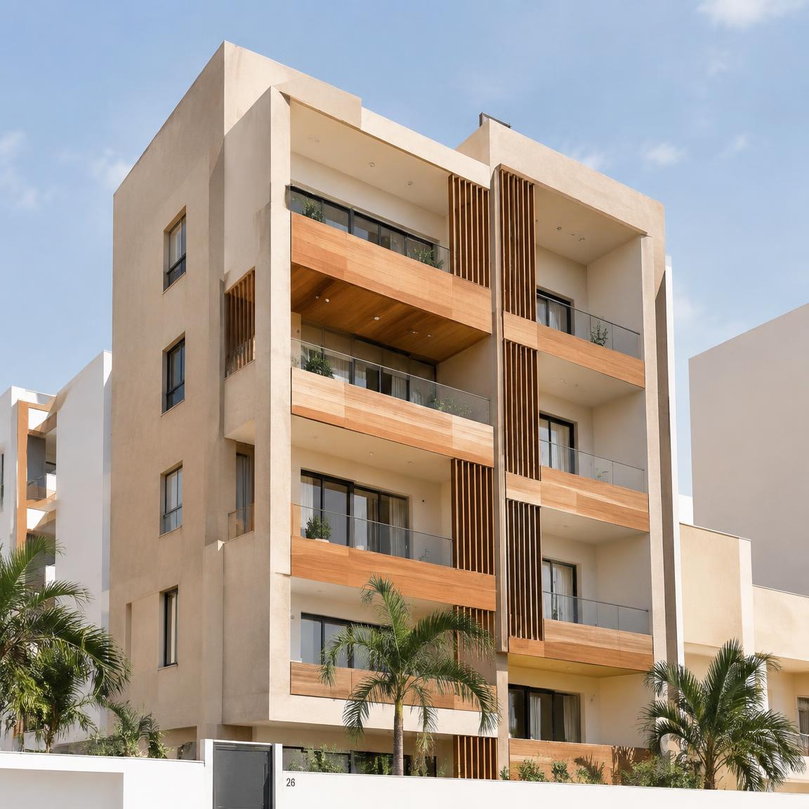 Architecture urbaine moderne à Dakar